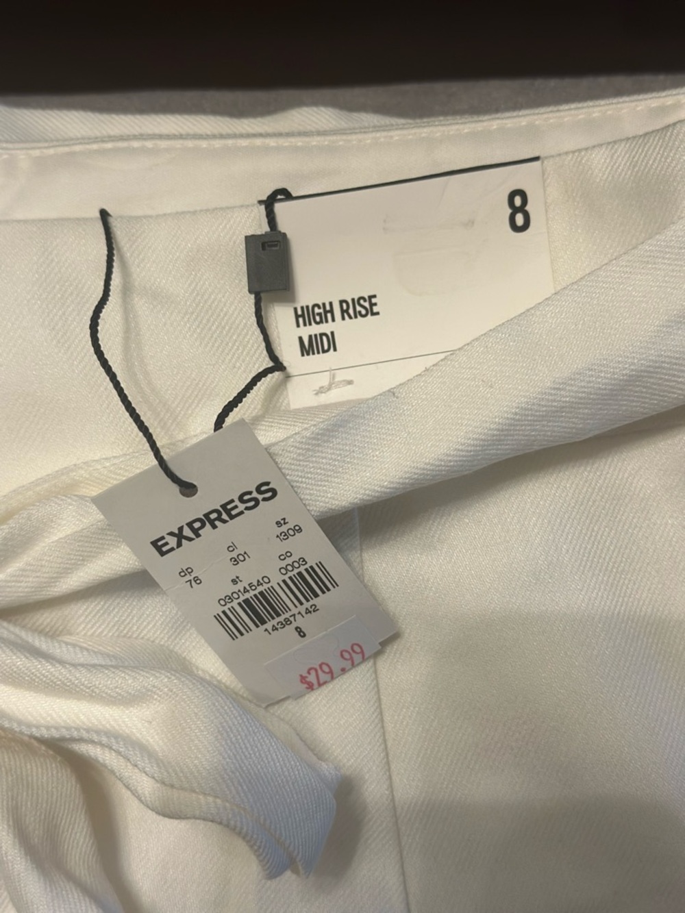 Express High-Rise Tie-Waist Shorts - Picture 2 of 2